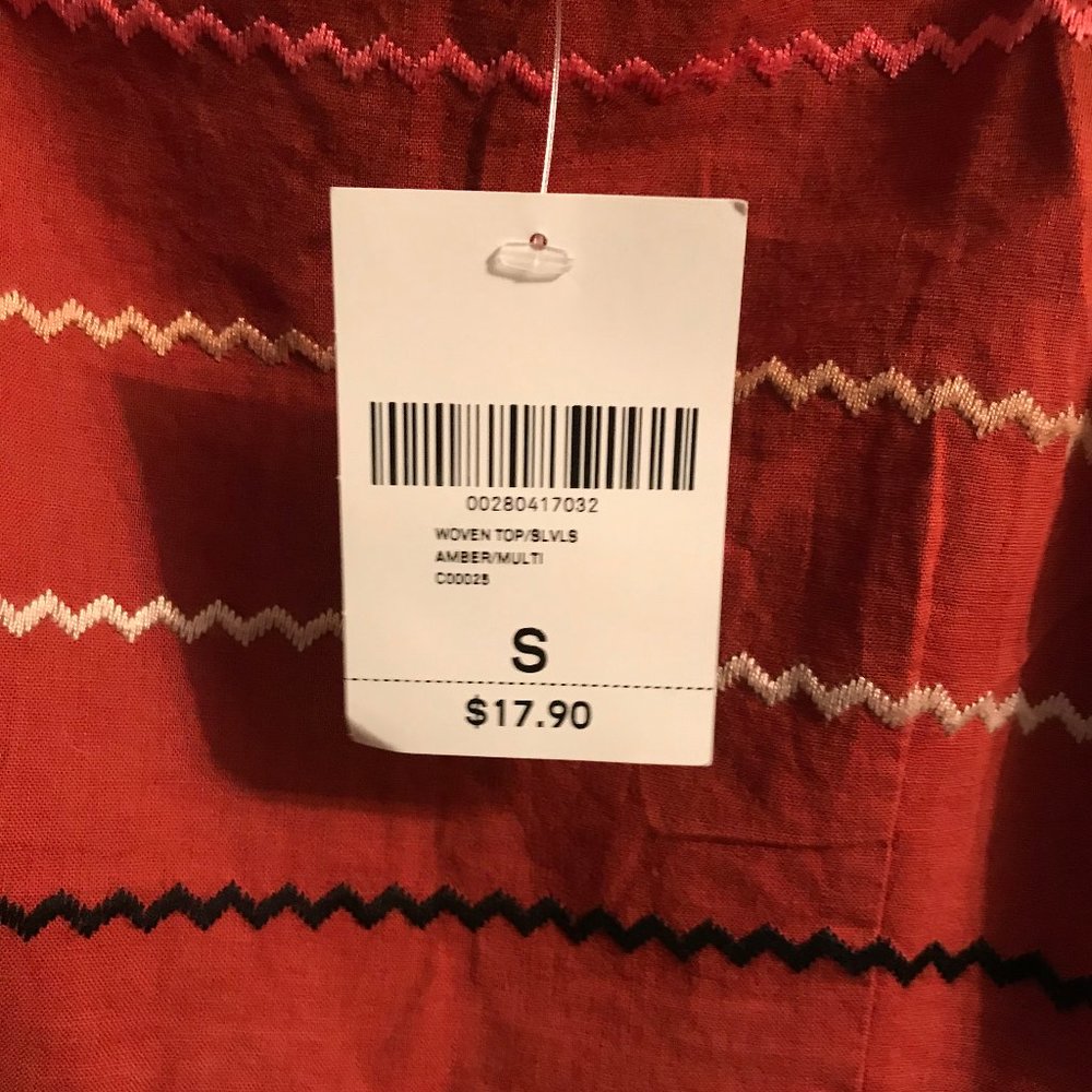 Crop Patterned Tank Top - Picture 4 of 4